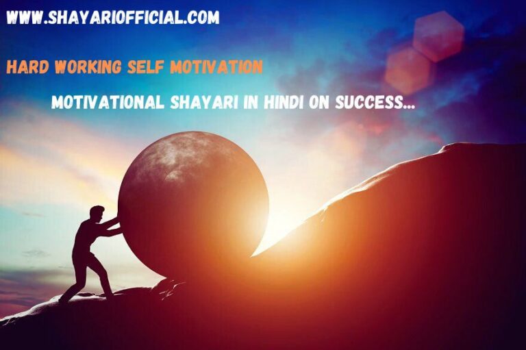 hard working self motivation motivational shayari in hindi on success